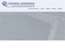 Tablet Screenshot of crossmaneng.com